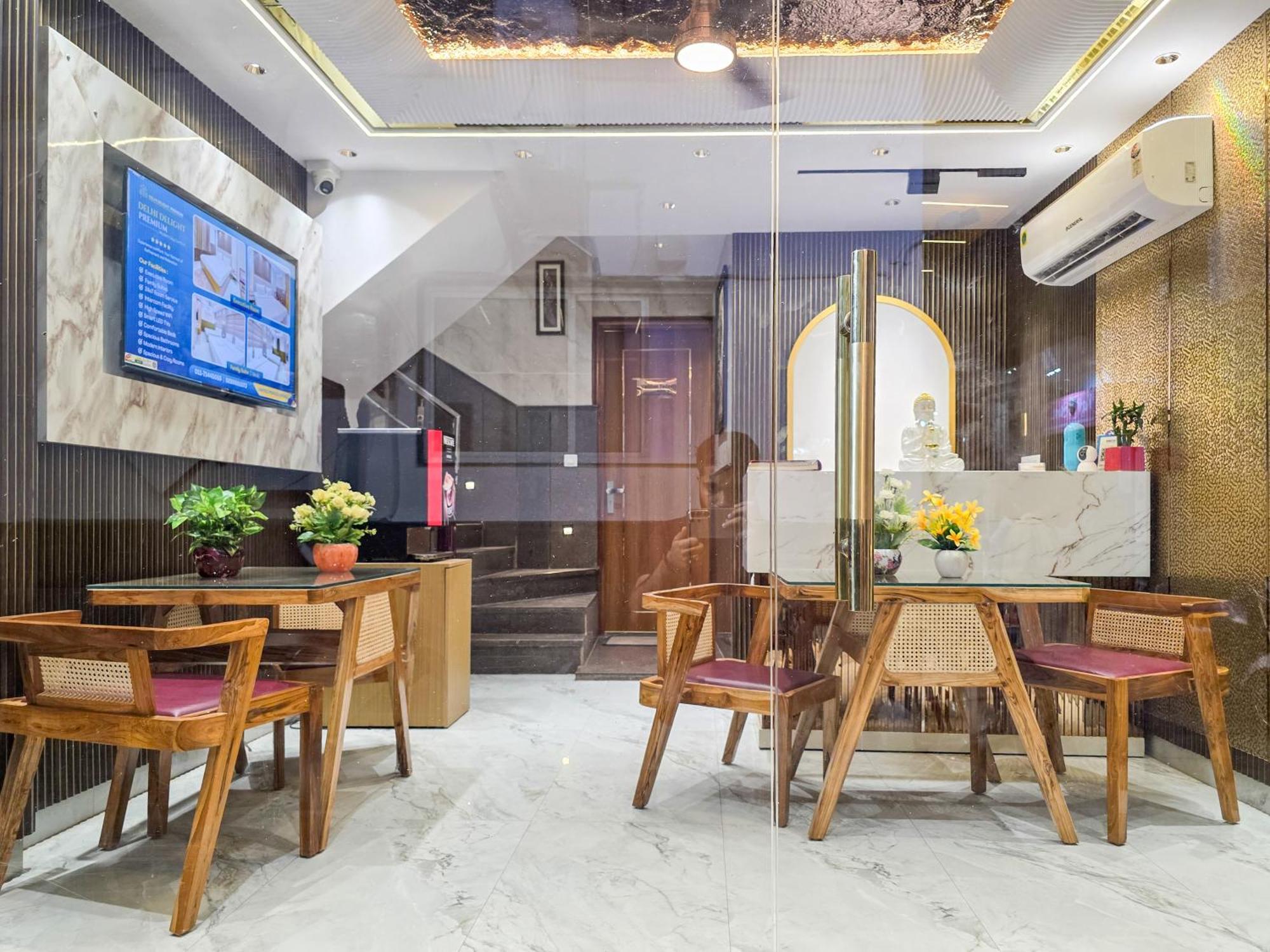 Bed and Breakfast Delhi Delight Premium Nuova Delhi Esterno foto