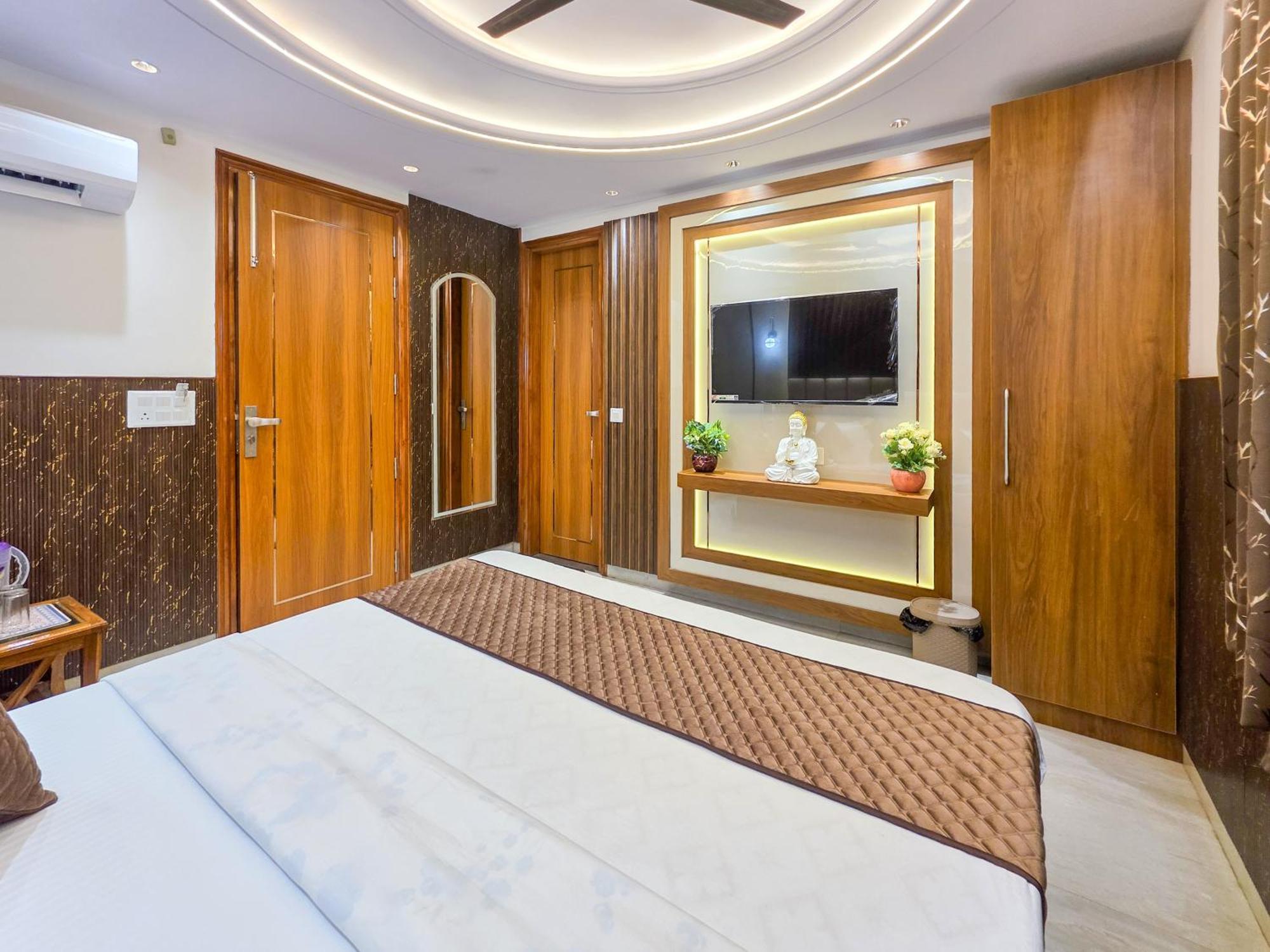 Bed and Breakfast Delhi Delight Premium Nuova Delhi Esterno foto