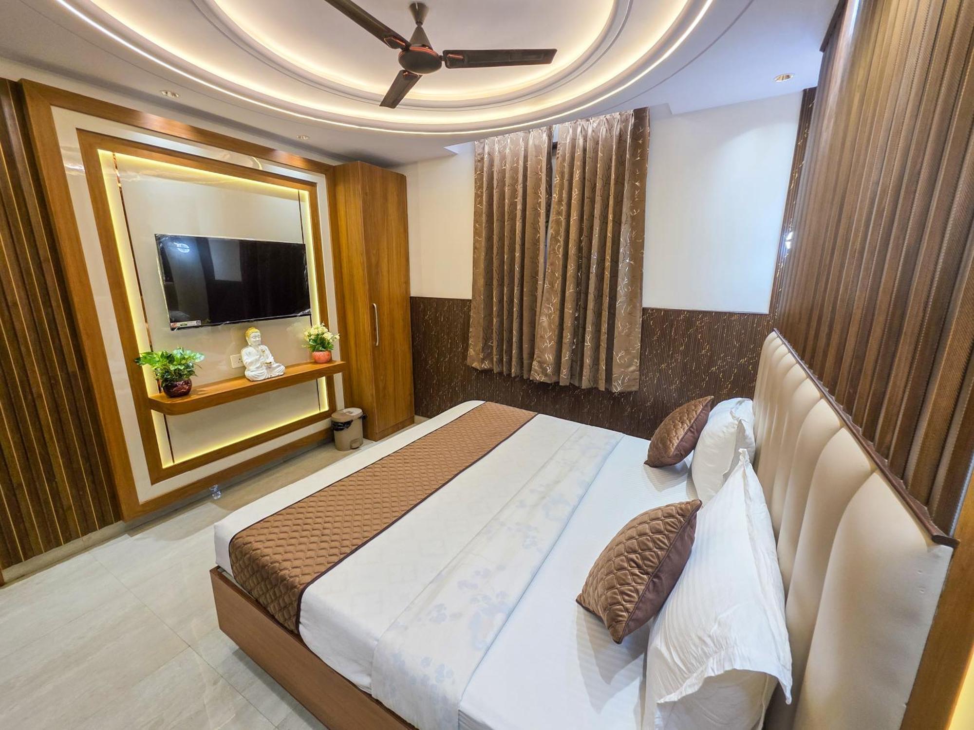 Bed and Breakfast Delhi Delight Premium Nuova Delhi Esterno foto