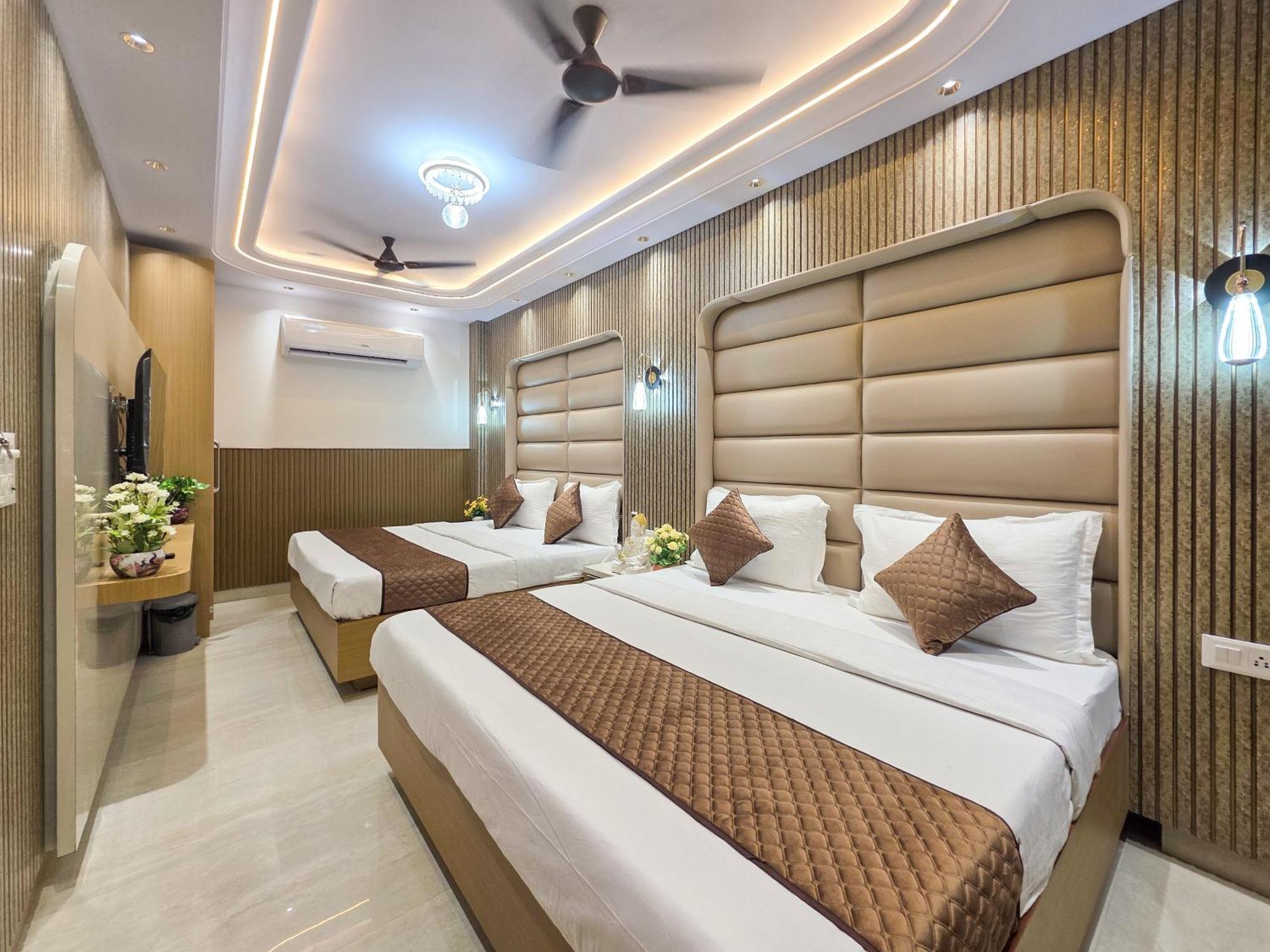 Bed and Breakfast Delhi Delight Premium Nuova Delhi Esterno foto